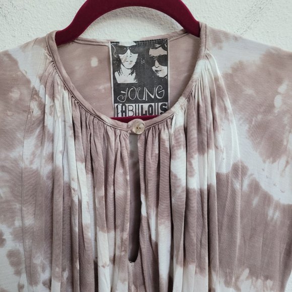 YFB Young Fabulous & Broke Tie Dye Maxi Dress XS - Picture 5 of 7